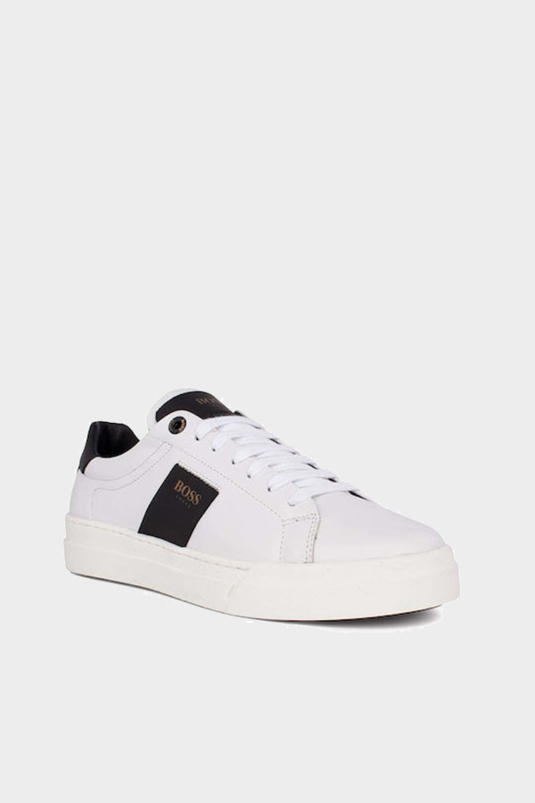 ΠΑΠΟΥΤΣΙΑ BOSS SHOES - WHI/BLK GARDA
